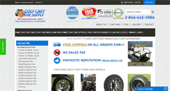 Desktop Screenshot of golfcarttiresupply.com